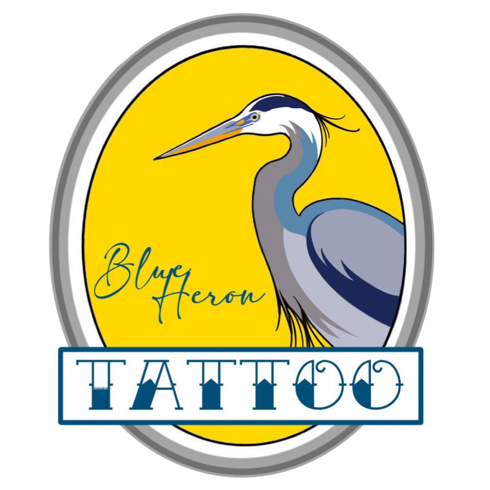 Blue Heron Tattoo